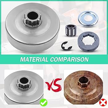 Amazon.com: Adefol .404-7T Clutch Drum Rim Sprocket Needle